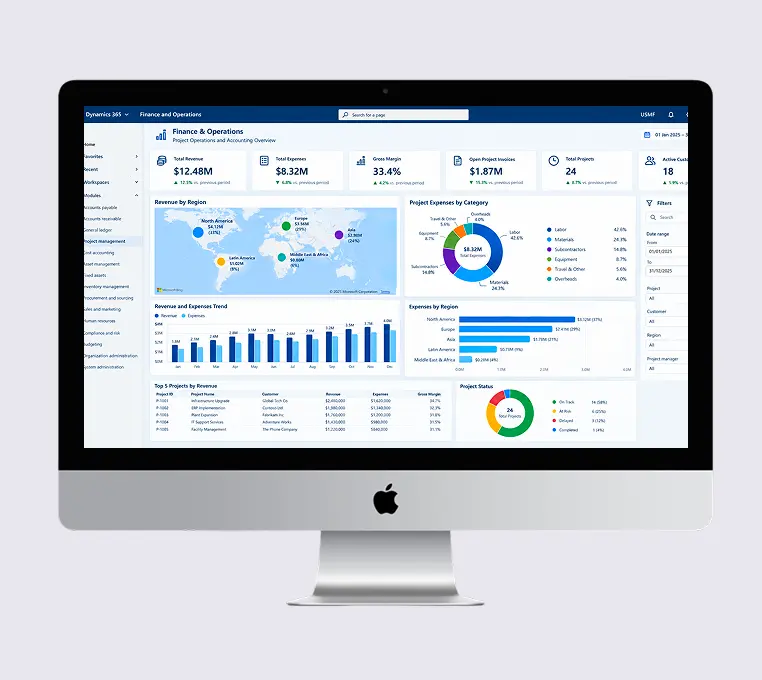 Microsoft Enterprise Project Operations and Accounting Solution