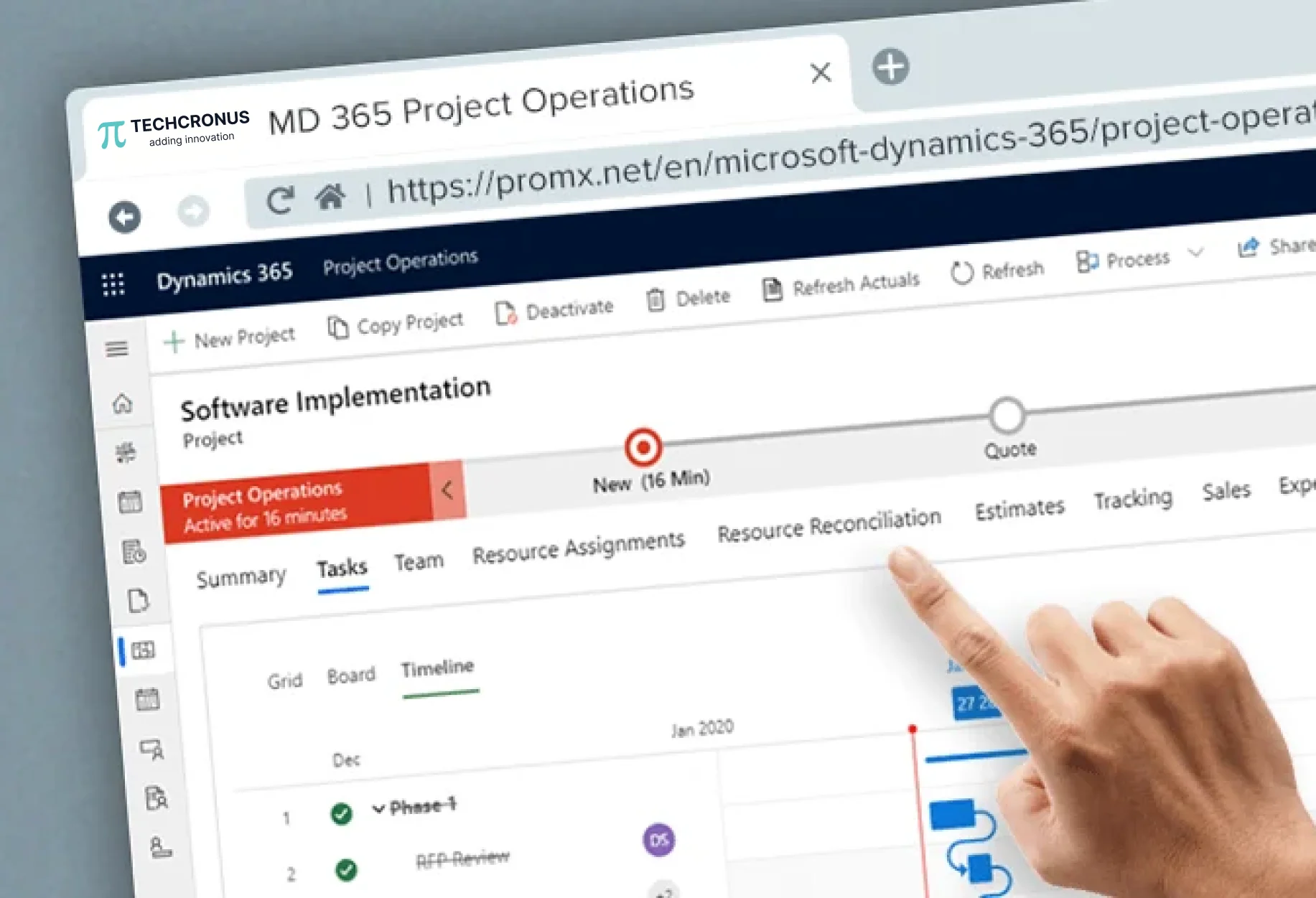 Microsoft Dynamics 365 Project Operations