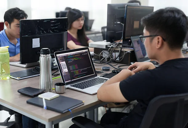 Our Android developer